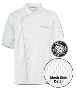 Traditional Short-Sleeved Chef Coat Style #64717