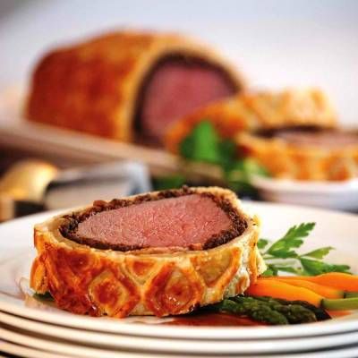 Beef Wellington - one of the toughest dishes to make found on blog.chefuniforms.com