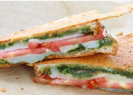 Pesto Grilled Cheese 